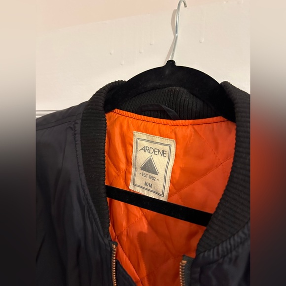 Medium Black Bomber Jacket - Picture 2 of 3